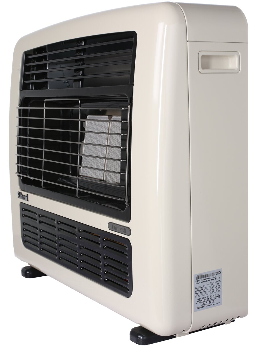 Rinnai Titan Unflued Natural Gas Radiant Heater 151N | Appliances Online