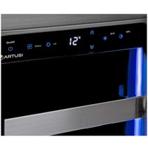 Artusi 160 Bottle Dual Zone Double Door Wine Cellar AWCD160BV hero image