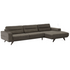 Natuzzi Editions Adrenalina Charcoal Fabric Sofa 3 Seater SOFC00600970009105 image NaN