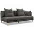 Kalona KYOTO Left Facing Chaise Sofa Pewter WS-205-LC-VILA-27 image NaN