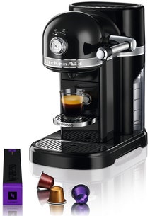 KitchenAid 5KES0504AOB Nespresso Coffee Machine Onyx Black hero image