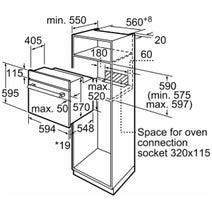 Bosch Serie 2 60cm Built-in Oven HBF134EB0A hero image