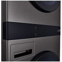 LG WashTower 19/10kg All-In-One Stacked Washer Dryer Black WWT-1910BX hero image