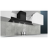 Siemens 90cm iQ500 Integrated Design Built Under Rangehood Black Glass LJ97BAM60 image NaN