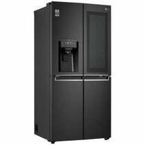 LG 508L Slim French Door Fridge Matte Black GF-V570MBLC hero image
