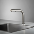 Rogerseller Tonic Hob Sink Mixer and Outlet with Pull Out Spray - Brushed Nickel 360601375207 image NaN