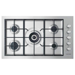 Fisher & Paykel Series 9 90cm Natural Gas Flush Fit Cooktop Stainless Steel CG905DWNGFCX3 hero image