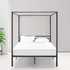 Zinus Patricia Double Metal Canopy Bed Frame Black AU-CPBF-D image NaN