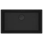 Franke Maris 720mm Single Bowl Topmount Sink With Extension Drainer - Matte Black MRG610-72MBFPC hero image