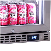 Schmick 89L Quiet Front Venting Triple Glazed Bar Fridge SK86-SS hero image