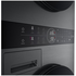 LG WashTower 12kg/10kg Compact All-In-One Stacked Washer Dryer Black WWT-1210BX image NaN