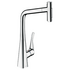 Hansgrohe Metris M71 320 2jet Pull Out Sink Mixer Tap - Chrome 73816003 image NaN