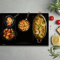 Linarie 77cm 4 Zone Induction Double Flex Zone Cooktop LS80I2F1Z hero image