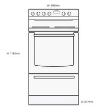 Westinghouse WLE625WA 60cm Freestanding Electric Oven/Stove hero image