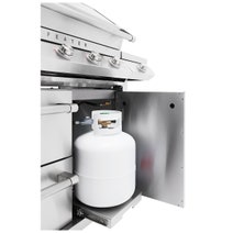 BeefEater 7000 Premium Five Burner Built-in Barbecue and Trolley BMF7655SA hero image