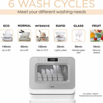 Linarie Gavarnie Portable Benchtop 3 Place Setting Dishwasher LB3SDW hero image