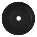 Cortex BUMPPLATEBK-20KG Olympic Black Bumper Plate hero image