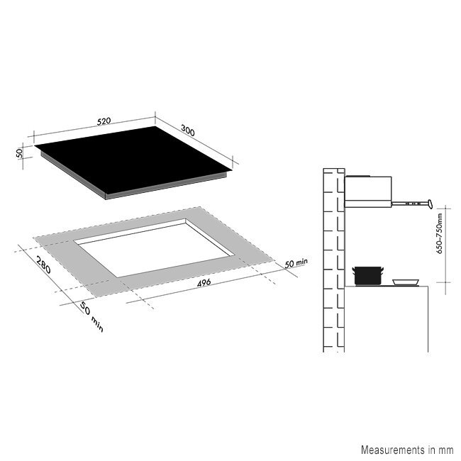 Artusi 30cm Domino Ceramic Cooktop CACC32A image 4