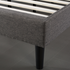 Zinus Lottie Deluxe Queen Upholstered Bed Frame Dark Grey AU-FSPB-Q image NaN