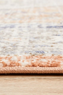 Rug Culture Mayfair Large Peach & Blue Rug 290X200CM - MAY-LOR-PEA-290X200 hero image