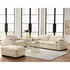 Kalona Genoa Leather Ottoman Cream 6456-00C image NaN