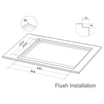 ILVE FUSION 90cm Induction Cooktop with Integrated Ventilation System hero image