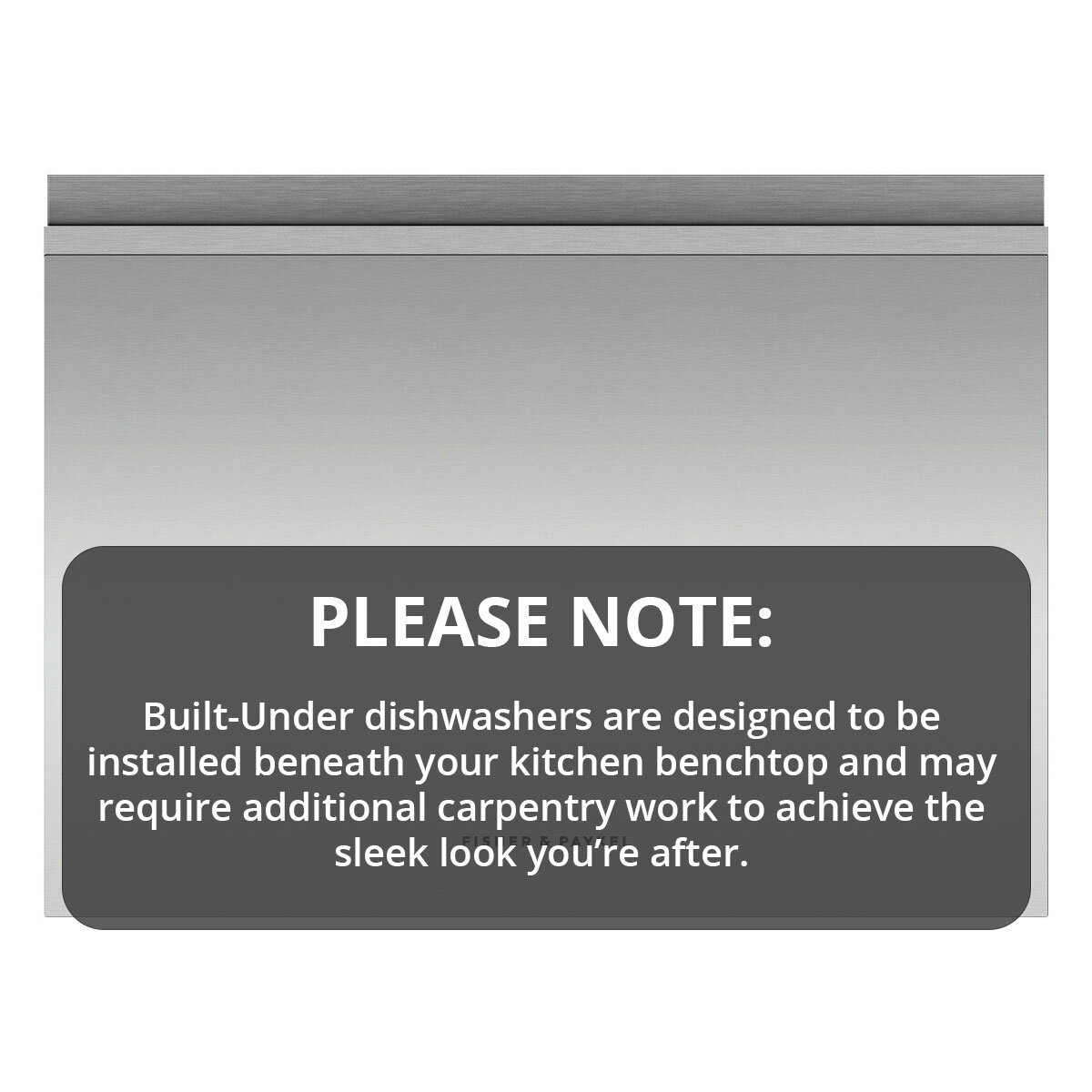 Fisher & Paykel Series 9 Contemporary Tall Single DishDrawer Dishwasher Stainless Steel DD60ST4NX9