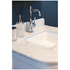 Turner Hastings Evara 75x53 Wall Hung Vanity with Real Marble Top and Ceramic Undercounter Basin White 1TH EV750-WH-1TH image NaN