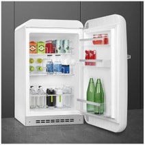 Smeg 50s Retro Style Happy Bar Fridge Right Hinge White FAB10HRWH6 hero image