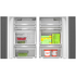 Bosch Series 6 574L French Door Fridge with Non-Plumbed Ice and Water Brushed Black Steel KFI96AXEAA image NaN