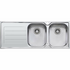 Oliveri Flinders Double Bowl Sink with Drainer FL172 image NaN