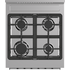 Glem 53cm Dual Fuel Stainless Steel Freestanding Oven GB534GE image NaN