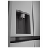 LG 635L Side by Side Fridge with Ice & Water Dispenser Stainless Steel GS-L600PL image NaN