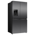 Hisense 640L PureFlex Quad Door Refrigerator with Non-Plumbed Ice and Water Dispenser Dark Stainless Steel  HRCD640TBW image NaN