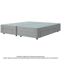 Sealy Spacesaver Super King Split Bed Base No Drawer Sand SV-SAN-SSK-ND hero image