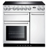 Falcon 90cm Nexus Freestanding Electric Oven/Stove White and Chrome NEX90EIWH-CH image NaN