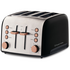 Russell Hobbs Brooklyn 4 Slice Toaster - Copper RHT94COP image NaN