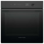 Fisher & Paykel Series 7 60cm Minimal Pyrolytic Built-In Oven Black Glass OB60SM16PLB1 hero image