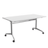 OLG Uni Flip Table 1500x750 White Worktop with Chrome Frame OG_UNIFLIP1575C_W image NaN