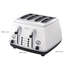 Delonghi CTO4003W Icona 4 Slice Toaster image NaN