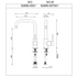 Gareth Ashton 3K3 Lucia Square Side Lever Mixer Tap image NaN