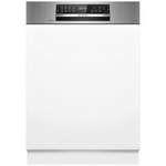 Bosch 60cm Series 8 Semi Integrated Dishwasher 15 Place Setting Stainless Steel SMI8ZCS02A hero image