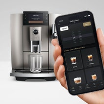 Jura E8 INTD Automatic Coffee Machine Silver 15721 hero image