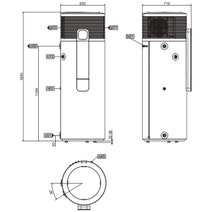 Stiebel Eltron 300Ltr Heat Pump Hot Water System WiFi Enabled White 207265 hero image