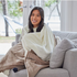 Homedics Heated Throw Blanket- Cream HTB-1000CE-AU image NaN