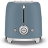 Smeg 50s Retro Style Storm Blue 2 Slice Toaster TSF01SBMAU image NaN