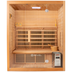 Revel NordicWave 3 Person Infrared & Traditional Hybrid Sauna R-CS-3PB hero image