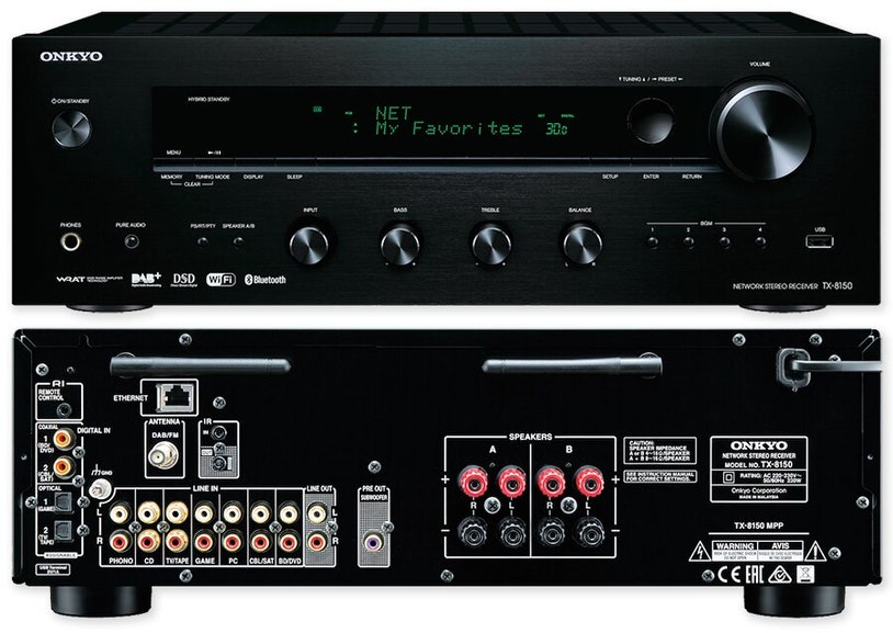 Onkyo TX-8150 Network Receiver with DAB+ | Appliances Online