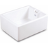 Shaws SCBE600WH Belfast 600 Inset and Undermount Single Bowl Handcrafted Fireclay Sink image NaN