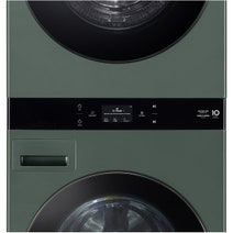 LG AI WashTower 19kg/10kg All-In-One Stacked Washer Dryer Forest Green WWT-1910FG hero image